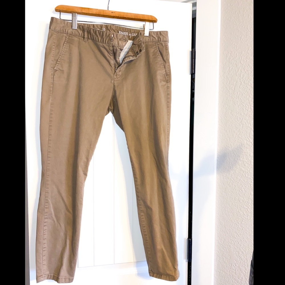 Gap Skinny Mini khaki pants
